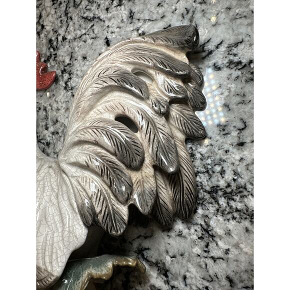 Fitz and Floyd Classics Rooster 14.5” Wall Hang Decor - Picture 3 of 7